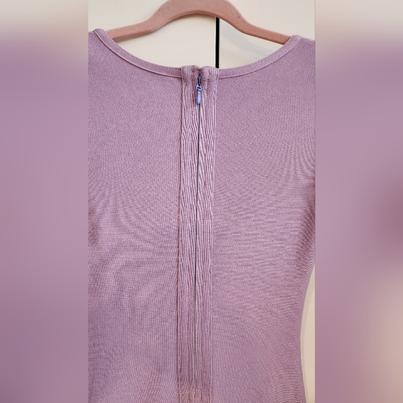 Lilac Bandage Dress, Size Medium - Picture 3 of 5